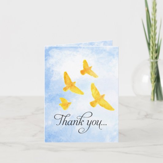 Custom Thank You Card Dankeskarte (Vorderseite)