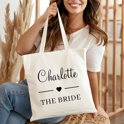 Custom the Bride Junggeselinnen-Abschied Bridal Te Tragetasche