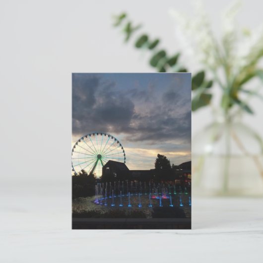 Custom The Island in Pigeon Forge Postkarten (Stehend Vorderseite)