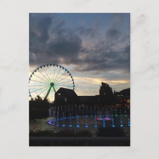 Custom The Island in Pigeon Forge Postkarten (Vorderseite)