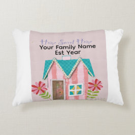 Custom The Signature Whimsy (Pink & Teal)  Dekokissen