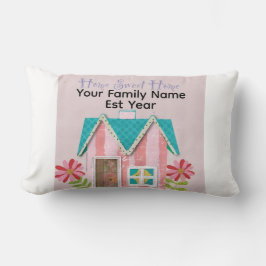 Custom The Signature Whimsy (Pink & Teal)  Lendenkissen