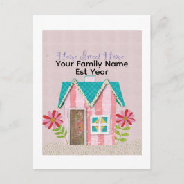 Custom The Signature Whimsy (Pink & Teal) Postcard Postkarte