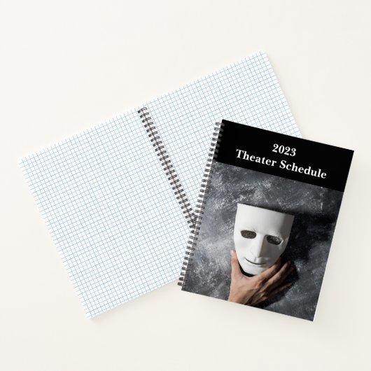 Custom Theater oder Drama Club Notebook Notizblock (Innenseite)