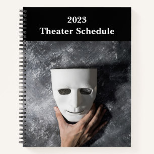Custom Theater oder Drama Club Notebook Notizblock