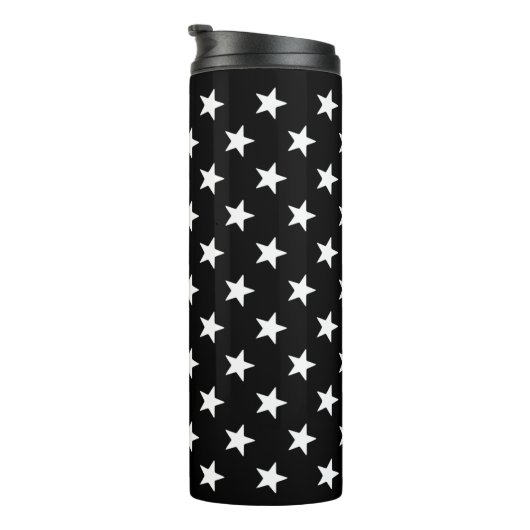 Custom Thin Blue Line Flag Police Officer Thermosbecher (Nach rechts gedreht)
