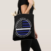 Custom Thin White Line USA Flag EMS EMT Tasche (Von Nahem)