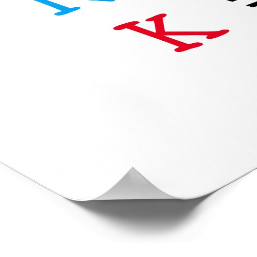 Custom THINK Poster Print (Ecke)