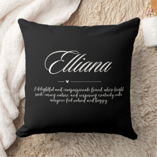 Custom Throw Pillow - Personalisiert mit Gast Name Kissen