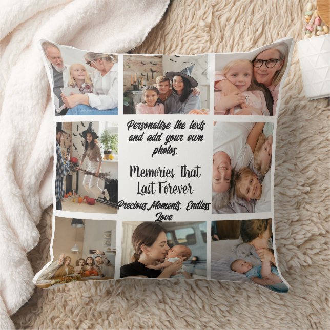 Custom Throw Pillow: Personalisierte Wohngestaltun Kissen (Decke)