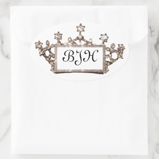Custom Tiara Label Stickers (Tasche)
