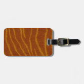 Custom Tiger Luggage Tag Gepäckanhänger (Vorderseite horizontal)