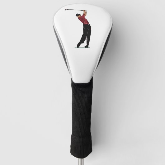 Custom Tiger Woods Logo Golf Driver Coverage Golf Headcover (Vorderseite)