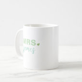Custom Tiny Human Tamer Tasse, Lehrerin Mama Mutte Kaffeetasse (Vorderseite Links)