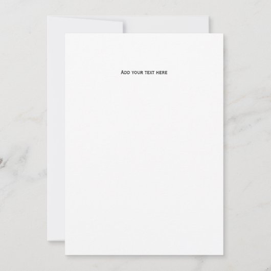 Custom - Tish 50. Einladung (Rückseite)