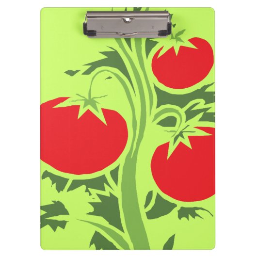 Custom Tomato Clip Board Klemmbrett (Vorderseite)