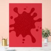 Custom Tomato Red Acrylic Welcome Sign Acrylschild (Hochzeit)