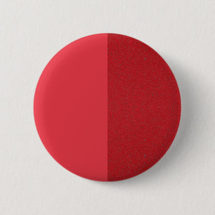 Custom Tomato Red Button - Smooth & Textured Duo