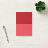 Custom Tomato Red Glitter Block Notes Post-it Klebezettel (Büro)