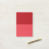 Custom Tomato Red Glitter Block Post-It Notes Klebezettel (Auf Schreibtisch)
