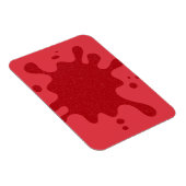 Custom Tomato Red Magnet - Bold Spritzer Art (Rechte Seite)