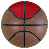 Custom Tomato Red Noise Basketball Gift (Rechts)