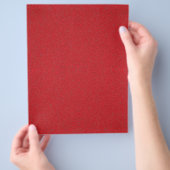 Custom Tomato Red Noise-Effect Flyer (Hand)