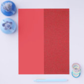 Custom Tomato Red Noise-Effect Flyer (Einzeln)