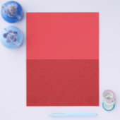 Custom Tomato Red Noise-Effect Flyer (Einzeln)