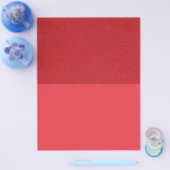 Custom Tomato Red Noise-Effect Flyer (Einzeln)
