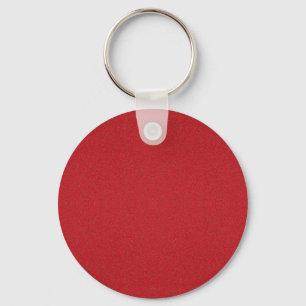Custom Tomato Red Round Schlüsselanhänger