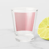 Custom Tomato Red Smooth+Noise Zwei-Tone-Shot-Glas Schnapsglas (Rückseite)