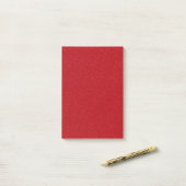Custom Tomato Red Speckle Sticky Post-It Notes Klebezettel (Auf Schreibtisch)