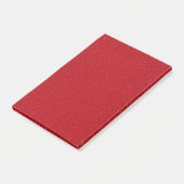 Custom Tomato Red Speckle Sticky Post-It Notes Klebezettel (angewinkelt)