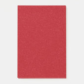 Custom Tomato Red Speckle Sticky Post-It Notes Klebezettel (Vorderseite)