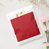 Custom Tomato Red Specklkled Gefälligkeitsflaggen Geschenktütchen (Versiegelt)