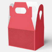 Custom Tomato Red Textured Gevor Box Geschenkschachtel (Geöffnet)