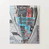 Custom Toronto Bus Street Car Light Rail City Puzzle (Vertikal)