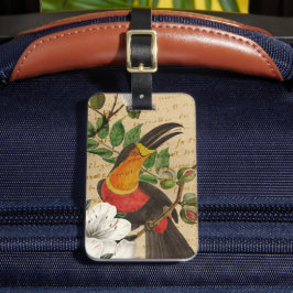 Custom Toucan Tropical Gepäckanhänger