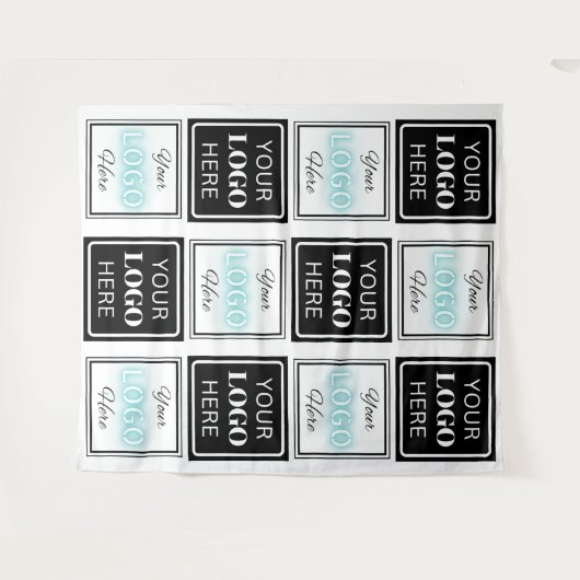 Custom Trade Show Backdrop Wandteppich (Vorderseite (Horizontal))