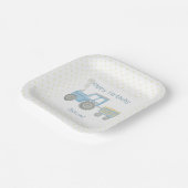 Custom Traktor Birthday Teller (Gewinkelt)