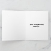 Custom Traktor Country Stall Rustikale Hochzeit Karte (Innenseite)