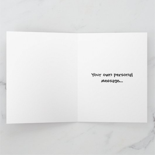 Custom Traktor Country Stall Rustikale Hochzeit Karte (Innenseite)