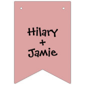 Custom Traktor Country Stall Rustikale Hochzeit Wimpelkette (Dritte Fahne)