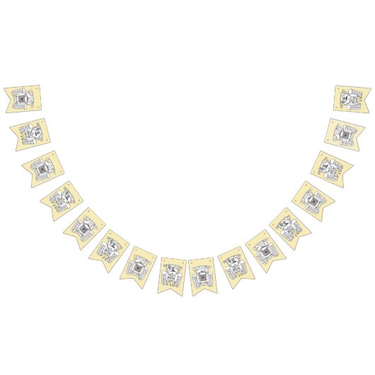 Custom Traktor Country Stall Rustikale Hochzeit Wimpelkette (Alle)