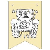 Custom Traktor Country Stall Rustikale Hochzeit Wimpelkette (Zweite Fahne)