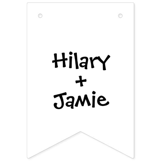 Custom Traktor Country Stall Rustikale Hochzeit Wimpelkette (Erste Fahne)