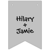 Custom Traktor Country Stall Rustikale Hochzeit Wimpelkette (Dritte Fahne)