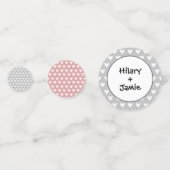 Custom Traktor Country Wedding Table Confetti Konfetti (Rückseiten)
