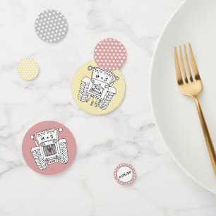 Custom Traktor Country Wedding Table Confetti Konfetti